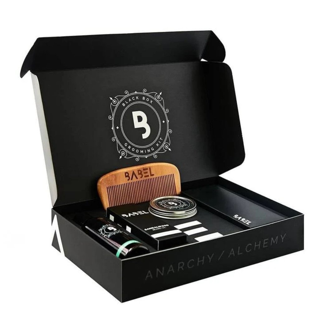 Babel Alchemy -Black Box Grooming Kit - Sandalwood - The Gifted Man