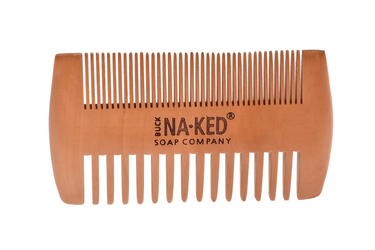 Bamboo Beard Brush + Comb Set - The Gifted Man