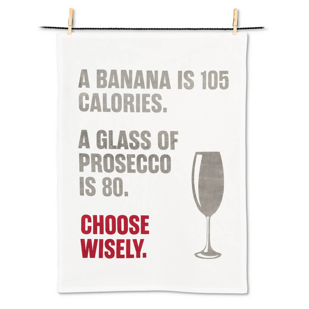 Banana/Prosecco Tea Towel - The Gifted Man
