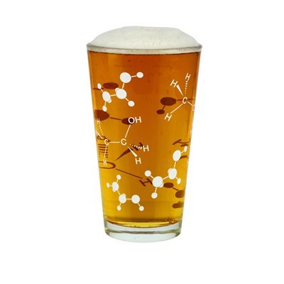 Beer Pint Glass-Chemist Approved - The Gifted Man