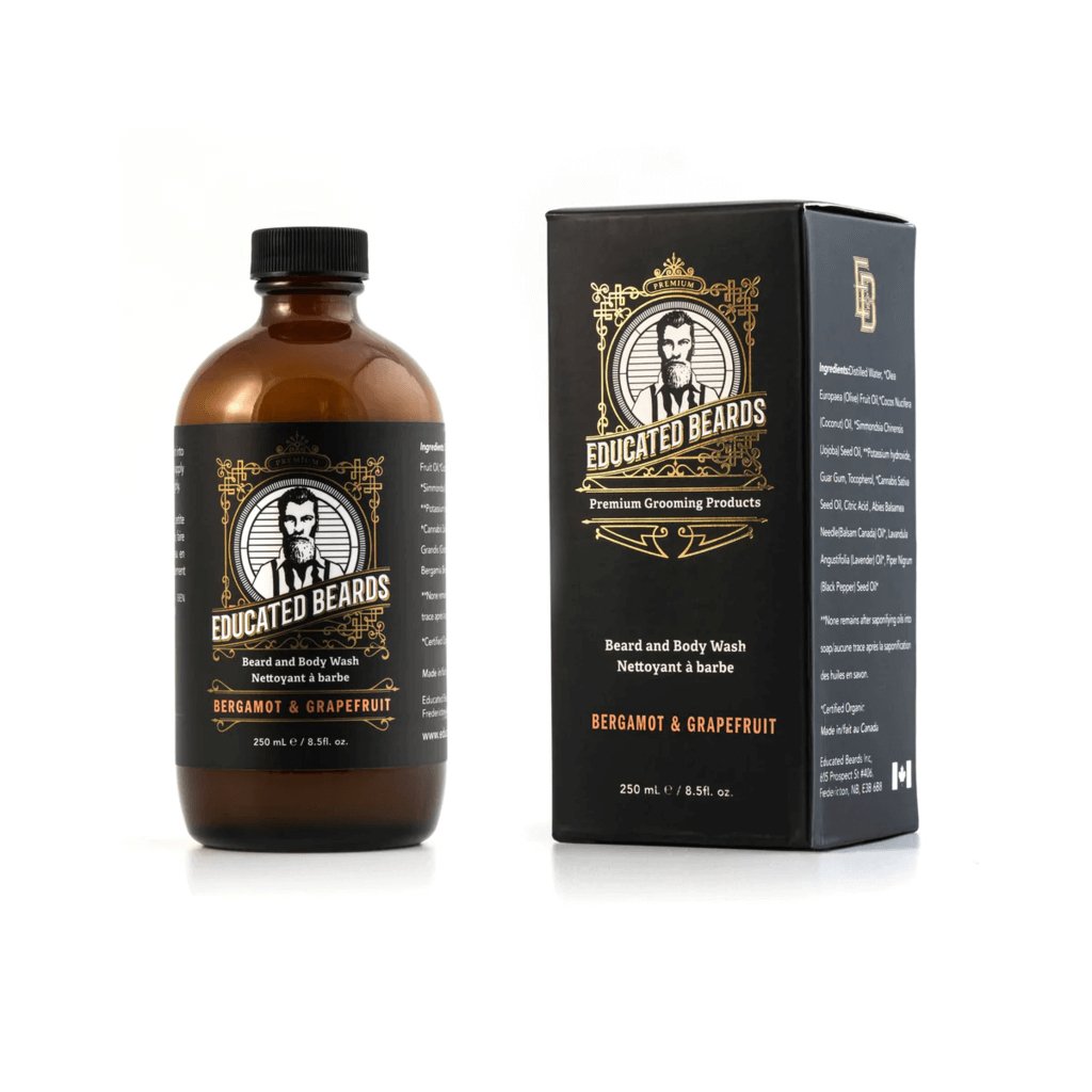 Bergamot Grapefruit Beard Wash 250ml/8.5fl.oz - The Gifted Man