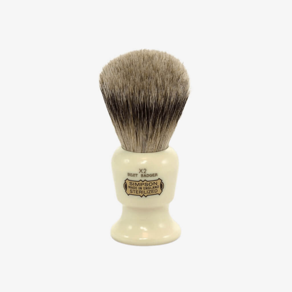 Best Badger Shaving Brush The Commodore X2 - The Gifted Man