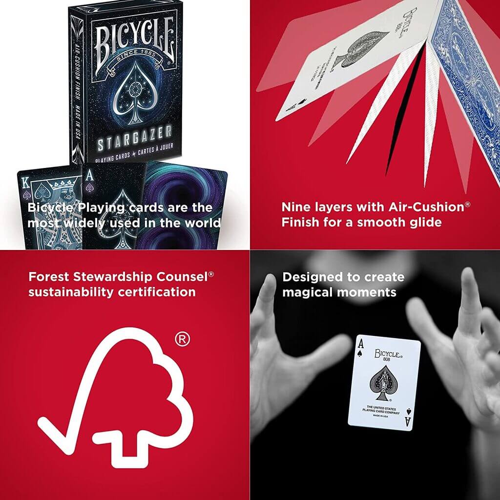 Bicycle - Stargazer Blackhole Deck - The Gifted Man