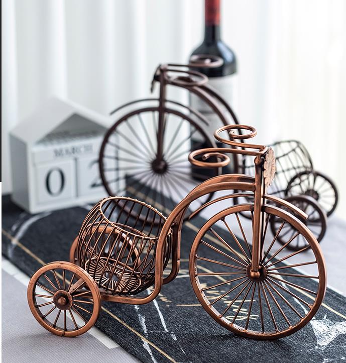 Bicycle Wine Rack with 2 Glass Holders - The Gifted Man
