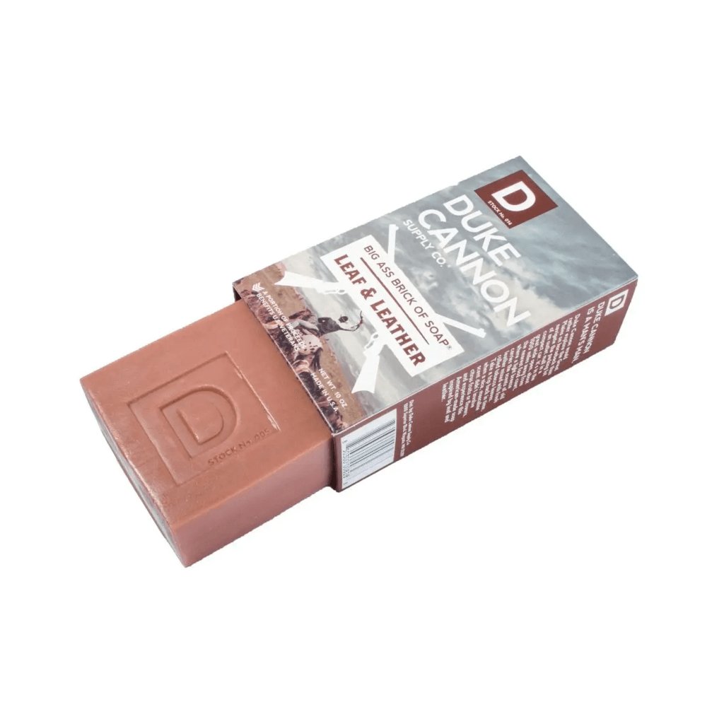 Big Ass Brick of Soap - Leaf and Leather - The Gifted Man