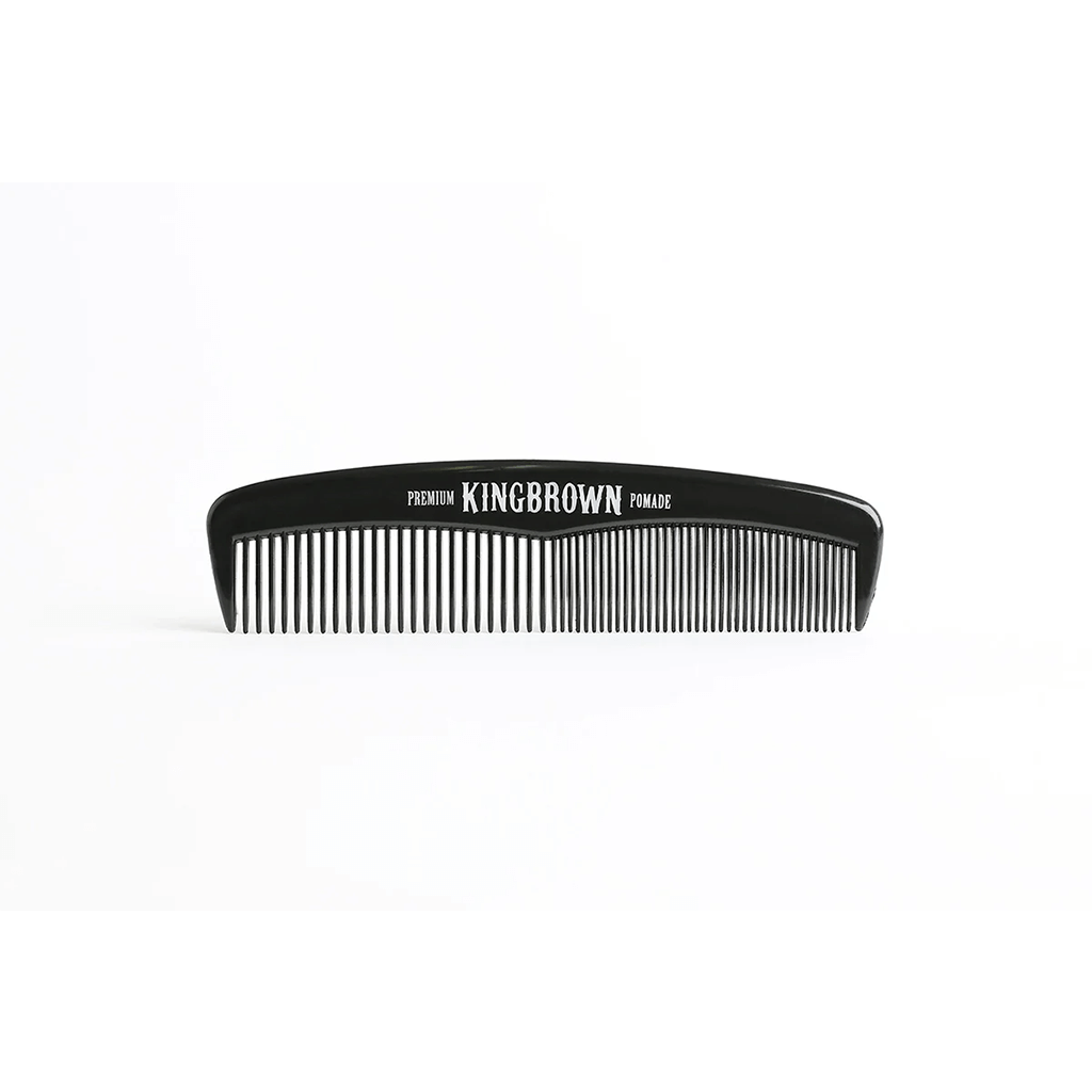 King Brown Pomade | Pocket Comb in Black