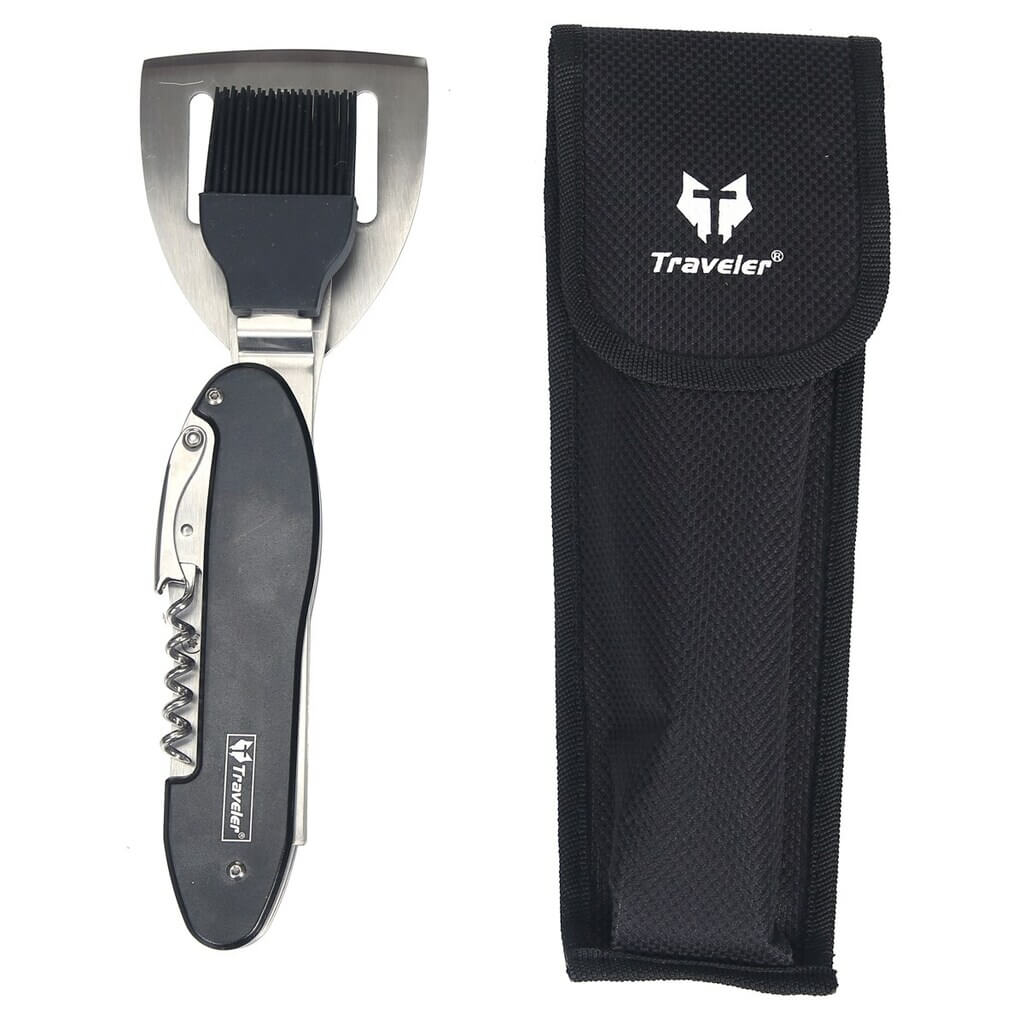 Mad Man Black Travel BBQ Set