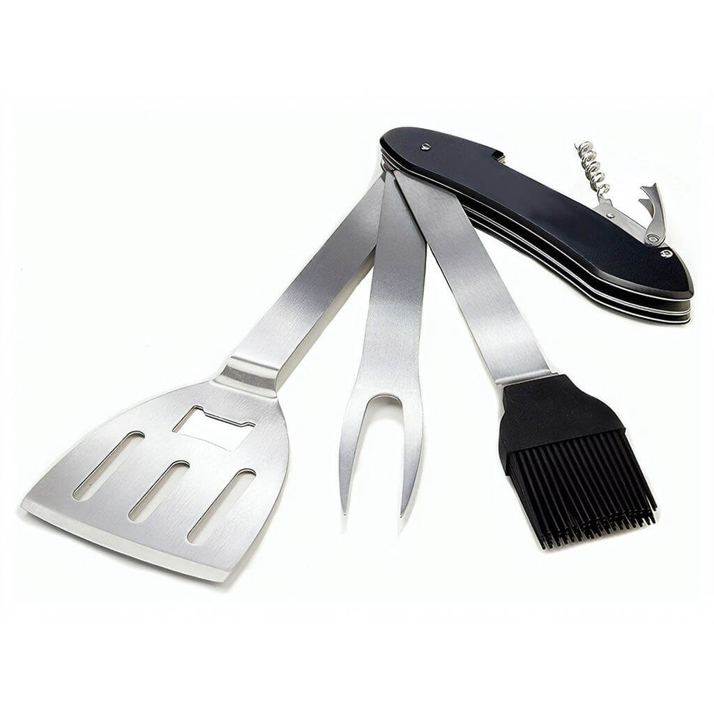 Mad Man Black Travel BBQ Set
