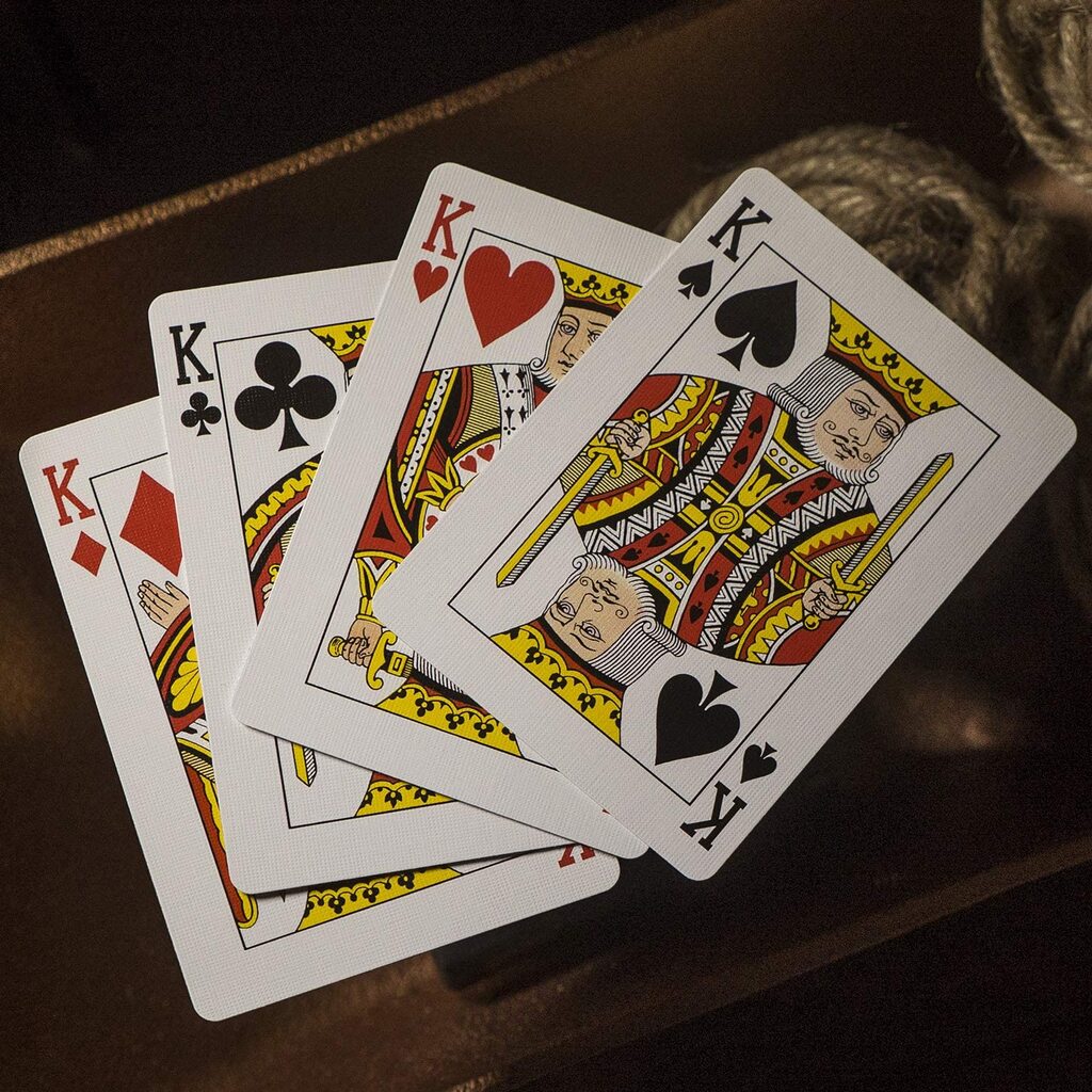 Tycoon (Black) Playing Cards by Theory11