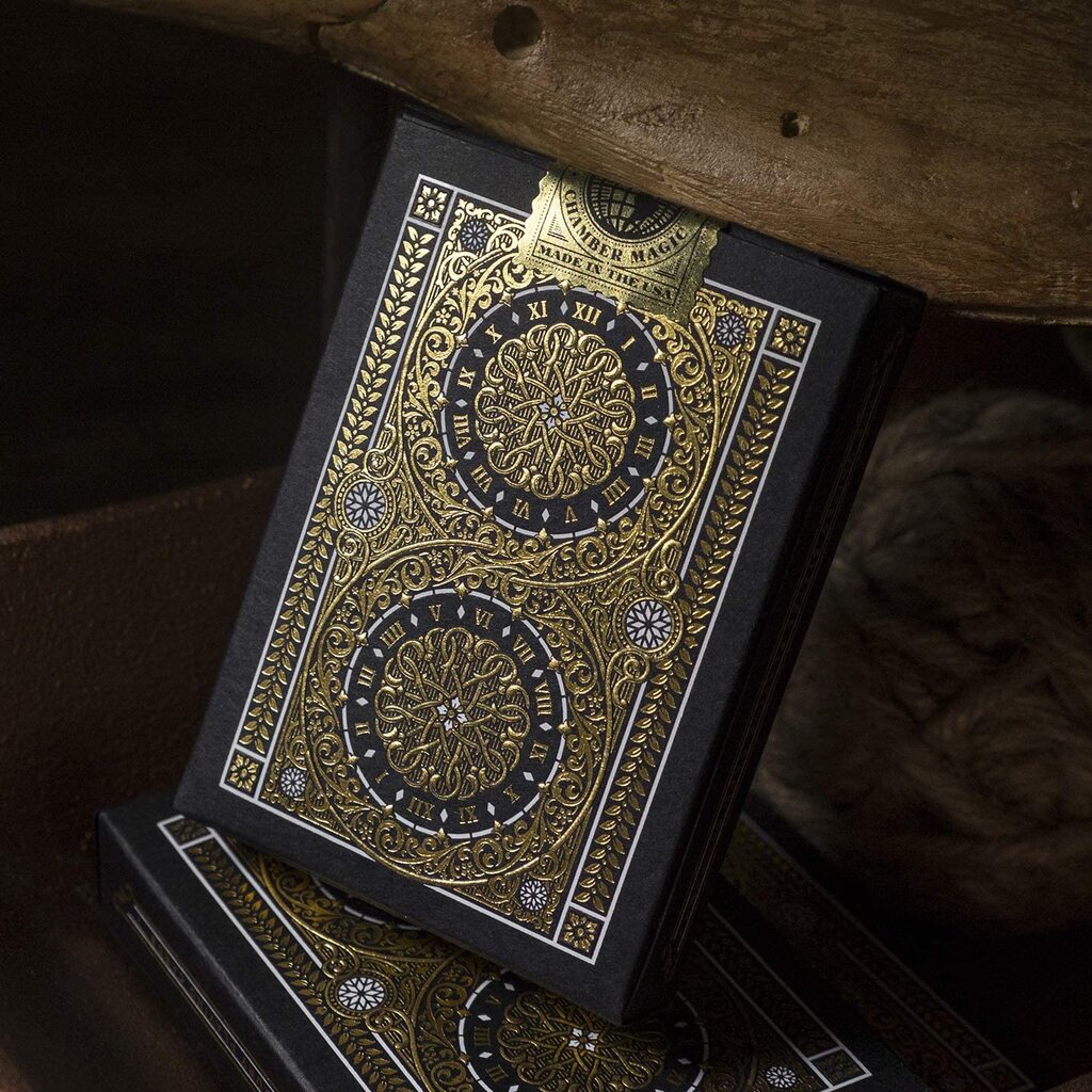 Tycoon (Black) Playing Cards by Theory11