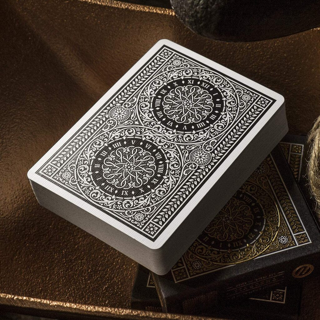 Tycoon (Black) Playing Cards by Theory11