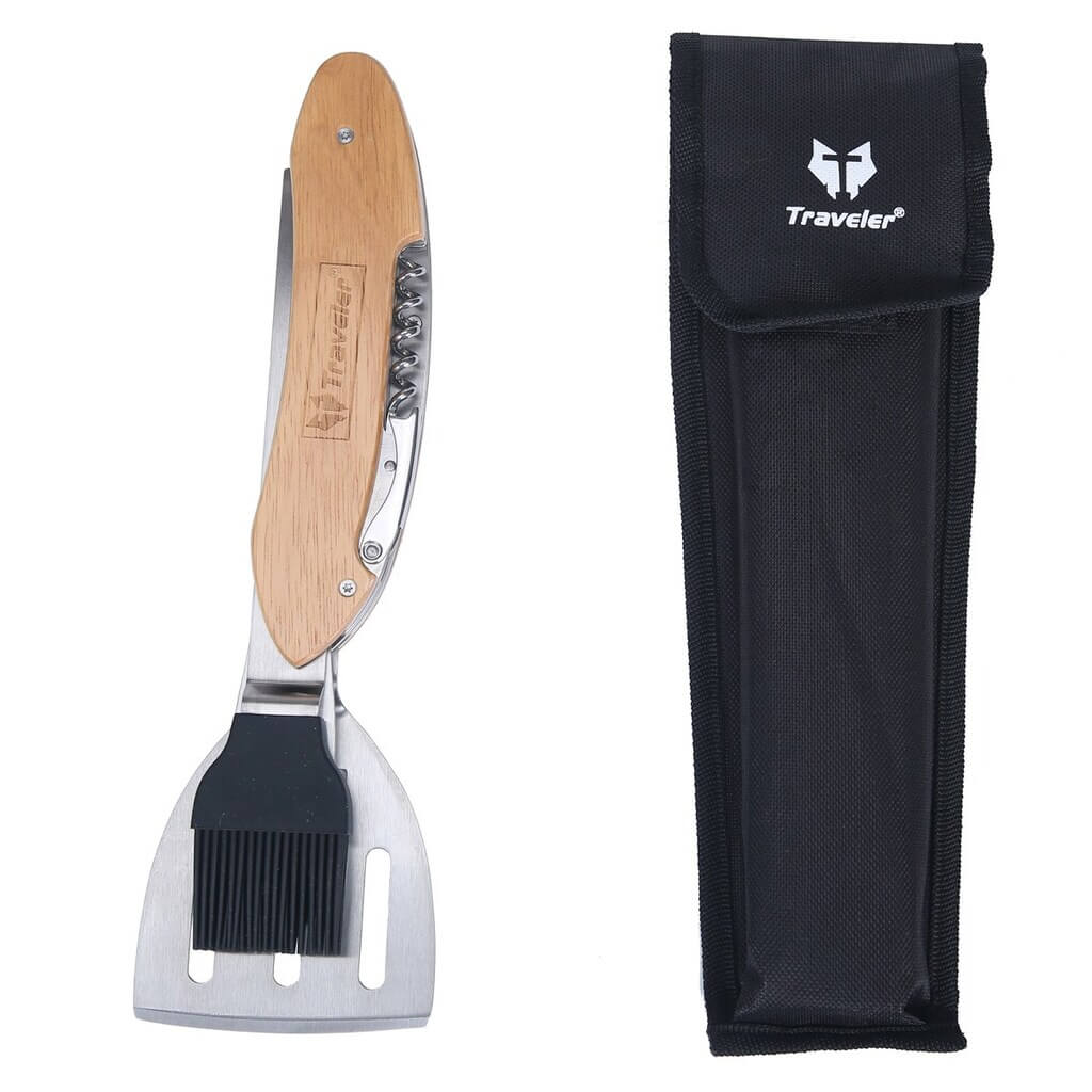 Blonde Travel BBQ Set - The Gifted Man