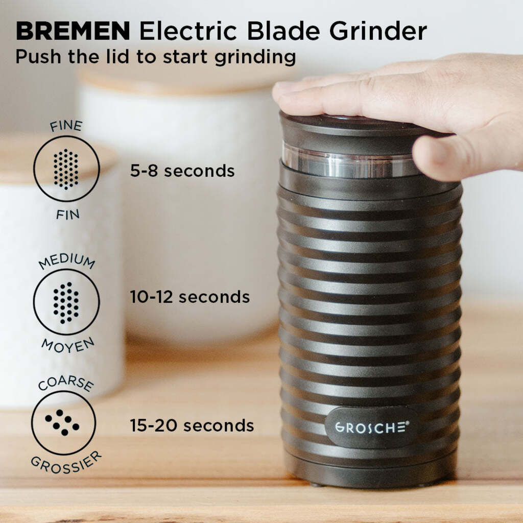 BREMEN Blade Electric Coffee Grinder - The Gifted Man