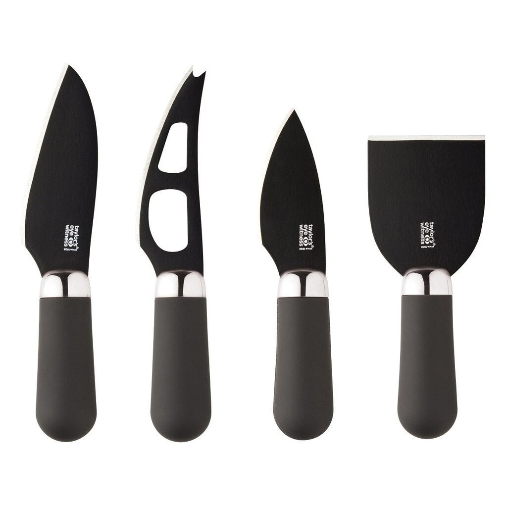 Brooklyn Chrome 4 PC Cheese Knife Set - The Gifted Man