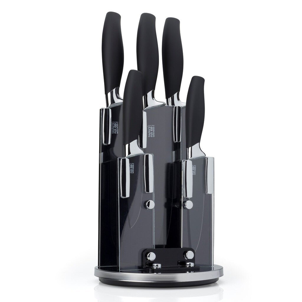 Brooklyn Chrome 5 PC Revoving Block Set - The Gifted Man