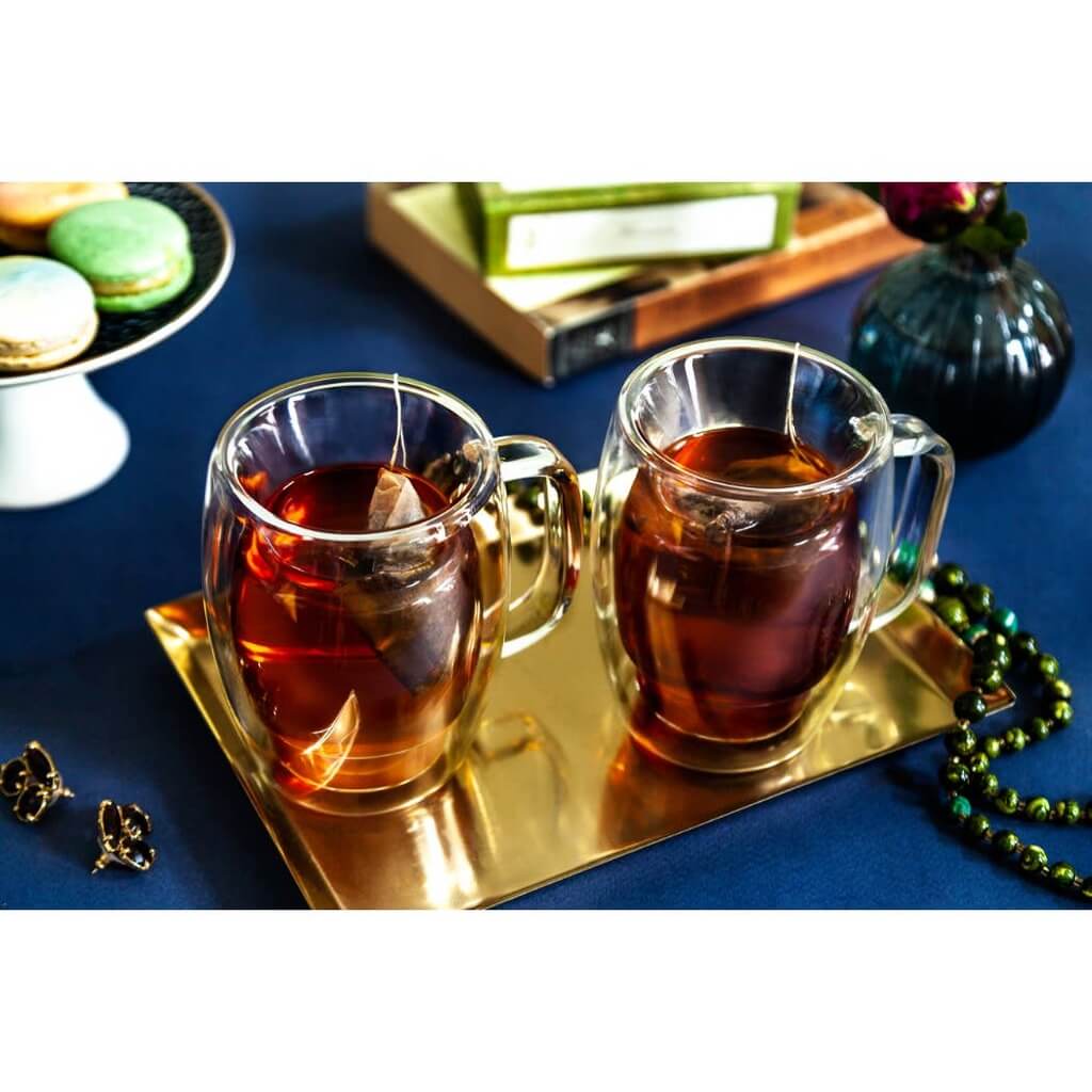 Cadus Double Wall Insulated Glasses, 10 Oz Set of 2 - The Gifted Man