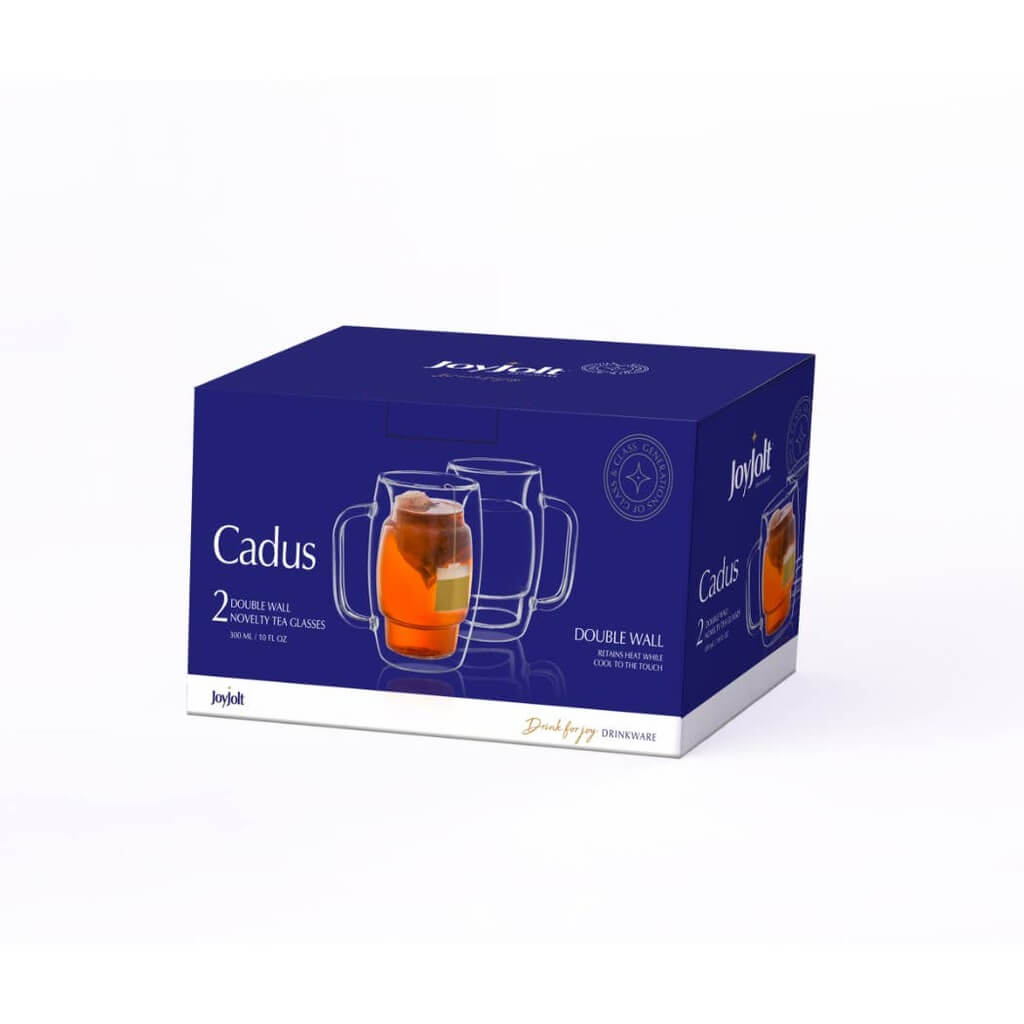 Cadus Double Wall Insulated Glasses, 10 Oz Set of 2 - The Gifted Man