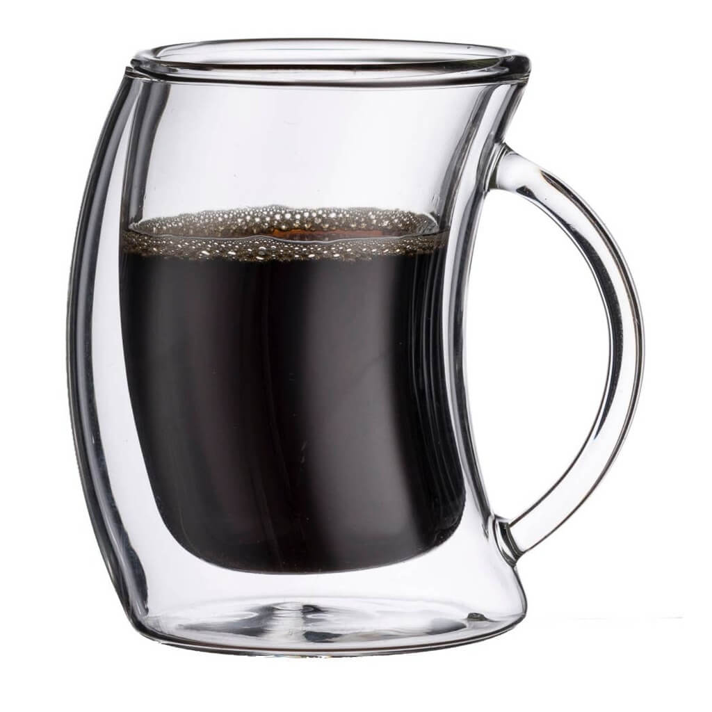 Caleo Double Wall Coffee Glasses, 5.4 Oz Set of 2 - The Gifted Man