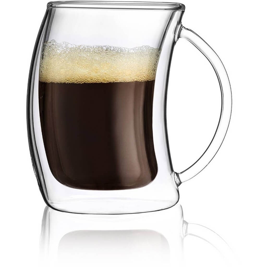 Caleo Double Wall Espresso Glasses, 2 Oz Set of 2 - The Gifted Man