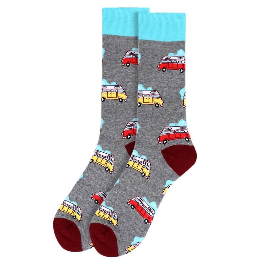 Camping Car Socks for Men - The Gifted Man