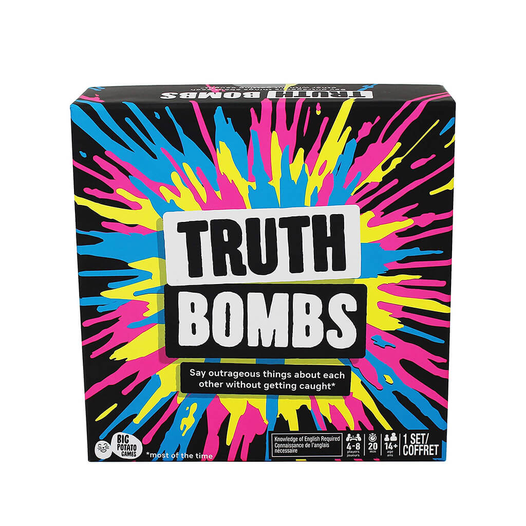 Canada Truth Bombs: A Party Game About Superheroes, Sandwiches &amp; Secrets - The Gifted Man