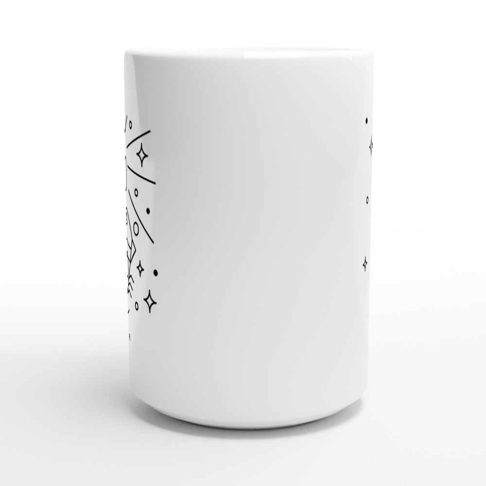 Cancer White 15oz Ceramic Mug - The Gifted Man