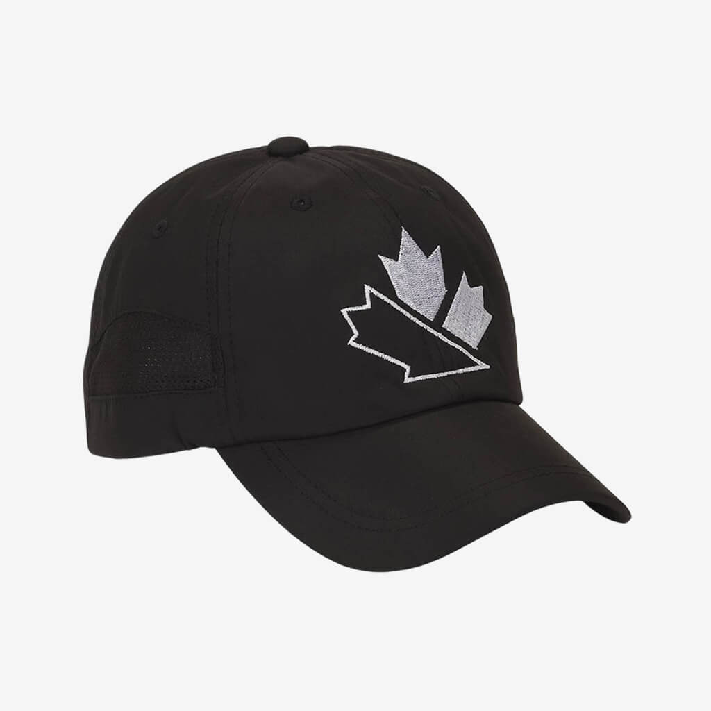 Cap - Sport Cap Black Block Leaf - The Gifted Man