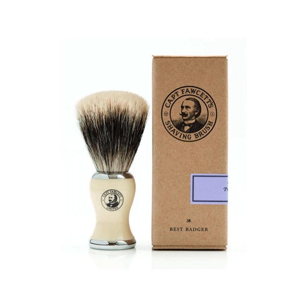 Captain Fawcett Super Badger Shaving Brush - The Gifted Man