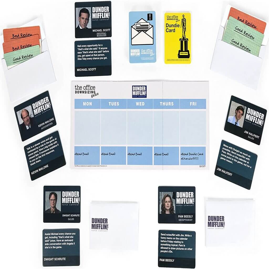 Cardinal Games The Office TV Show Downsizing Party Quiz Game, for Teens &amp; Adults - The Gifted Man