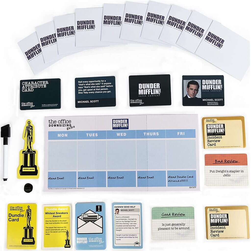 Cardinal Games The Office TV Show Downsizing Party Quiz Game, for Teens &amp; Adults - The Gifted Man