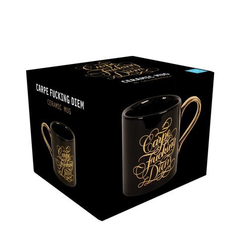 Carpe Fucking Diem Ceramic Mug - The Gifted Man