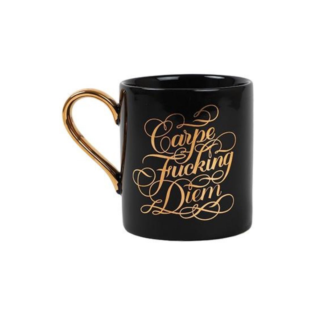 Carpe Fucking Diem Ceramic Mug - The Gifted Man