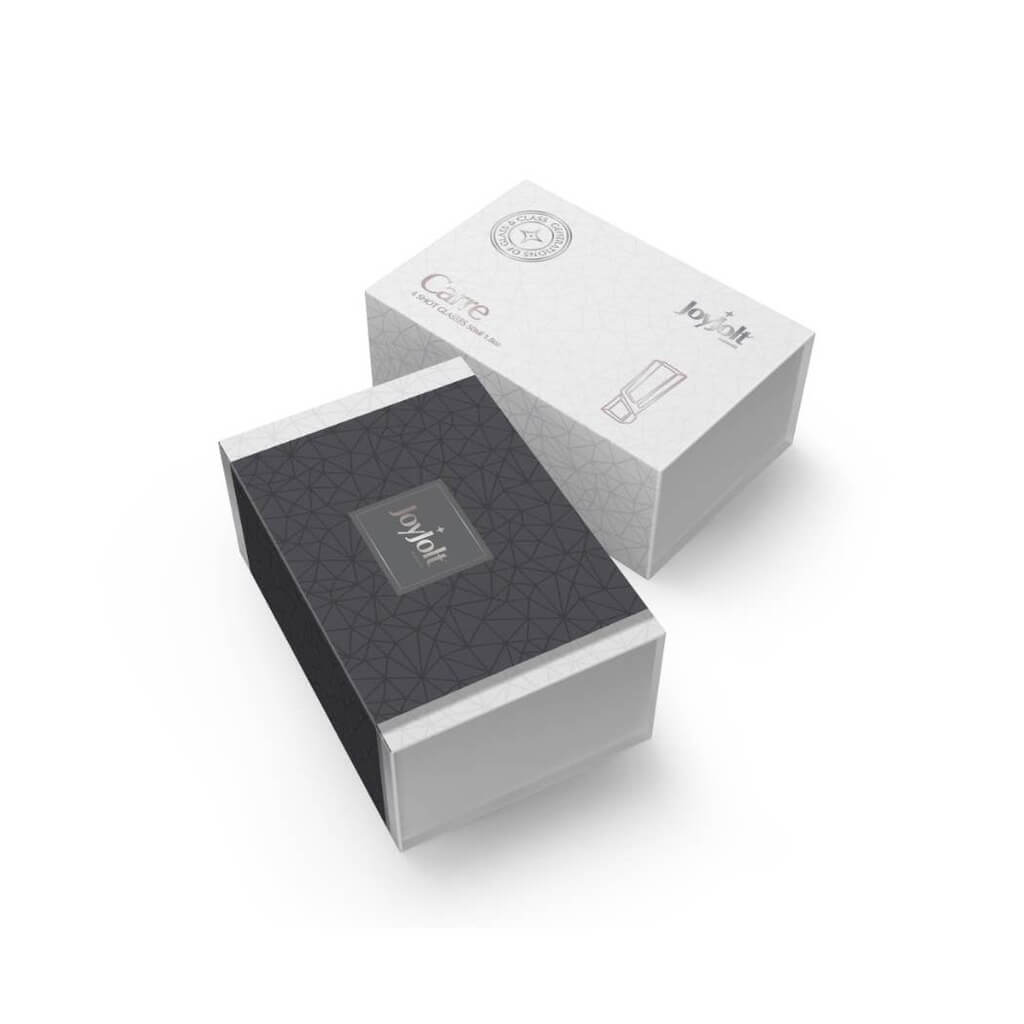 Carre Square Heavy Base Shot Glass, Set of 4 - The Gifted Man