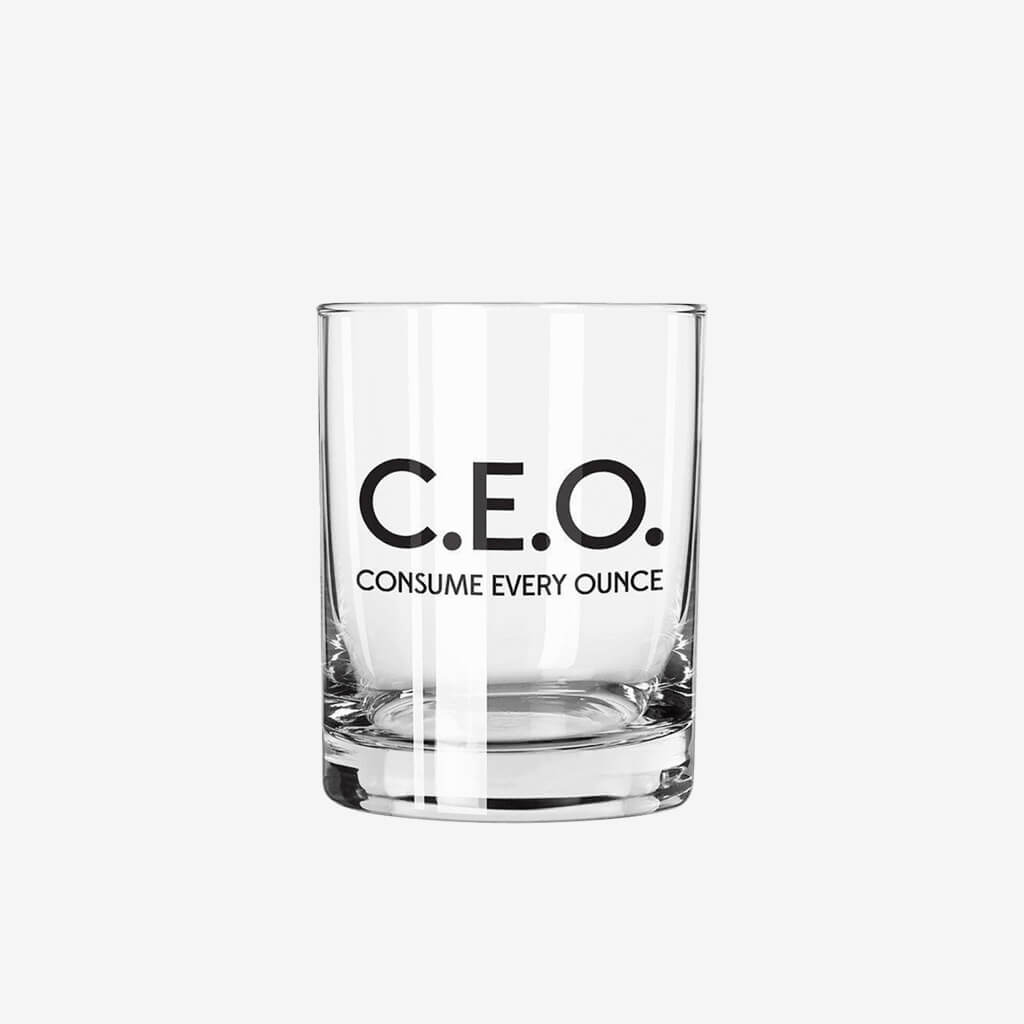CEO Rocks Glass - The Gifted Man