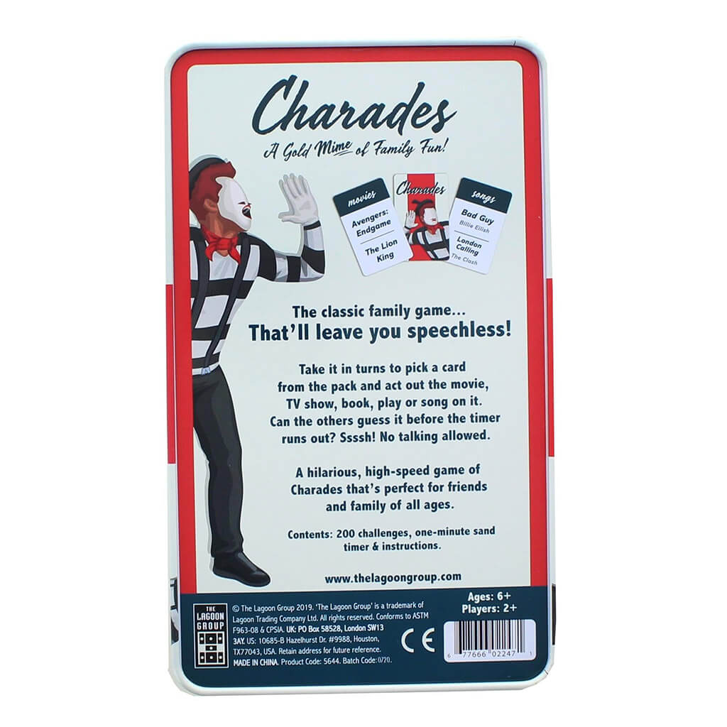 Charades Family Card Game | 200 Challenges - The Gifted Man