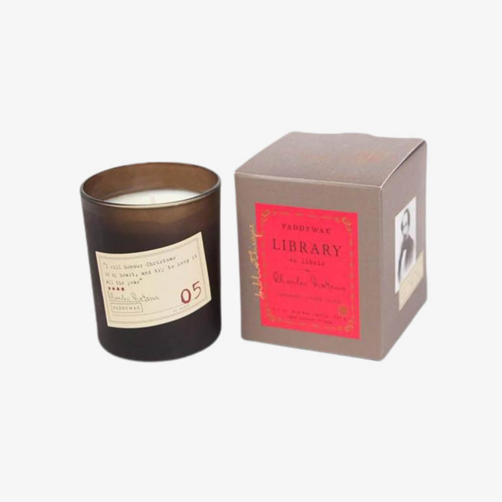 Charles Dickens Library Candle Boxed - The Gifted Man