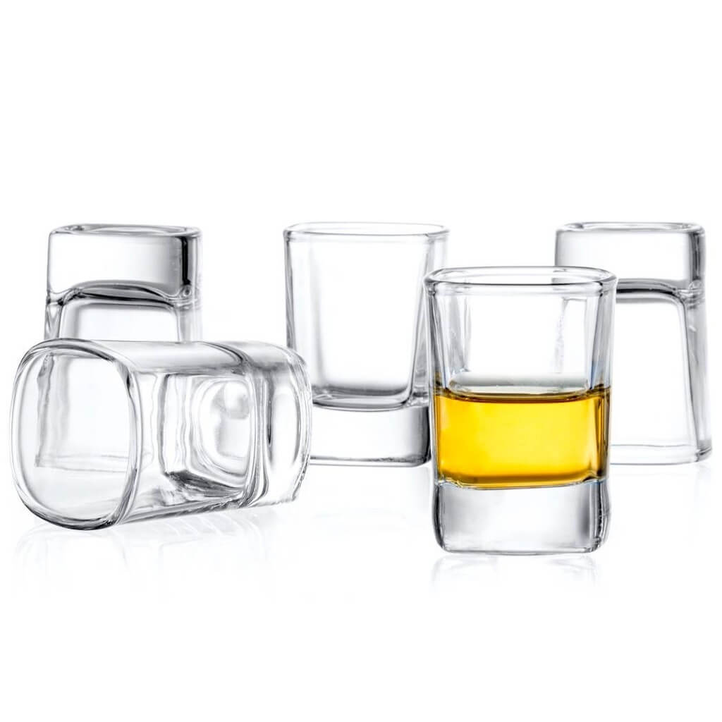 City Shot Glasses, 2 Oz Set of 6 - The Gifted Man