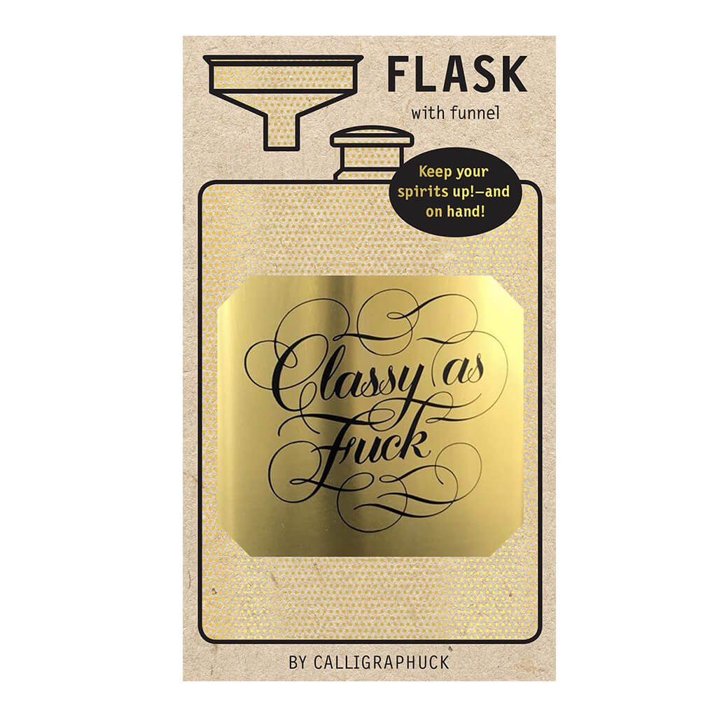 Classy as Fuck Flask - The Gifted Man