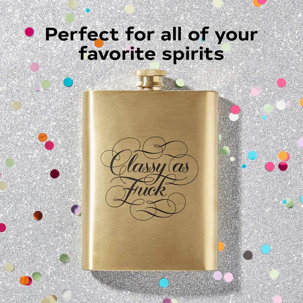 Classy as Fuck Flask - The Gifted Man