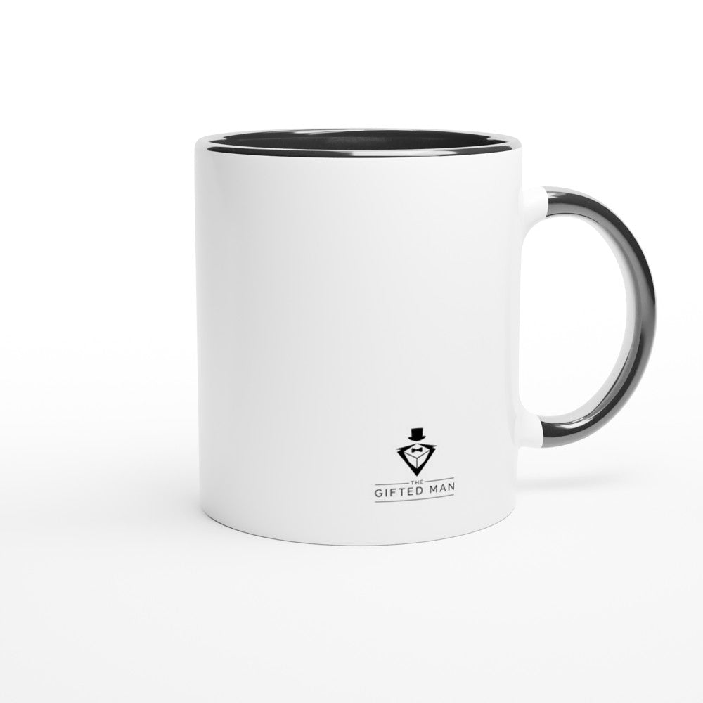 Coach Nutrition Facts White 11oz Ceramic Mug with Color Inside - The Gifted Man