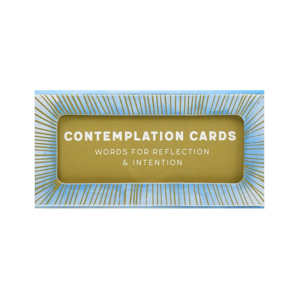 Contemplation Cards Words for Reflection &amp; Intention - The Gifted Man
