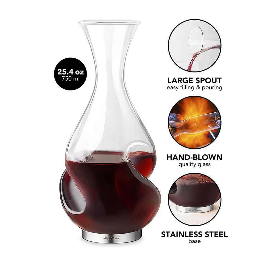 L&#39;Grand Conundrum Aerator Decanter Set