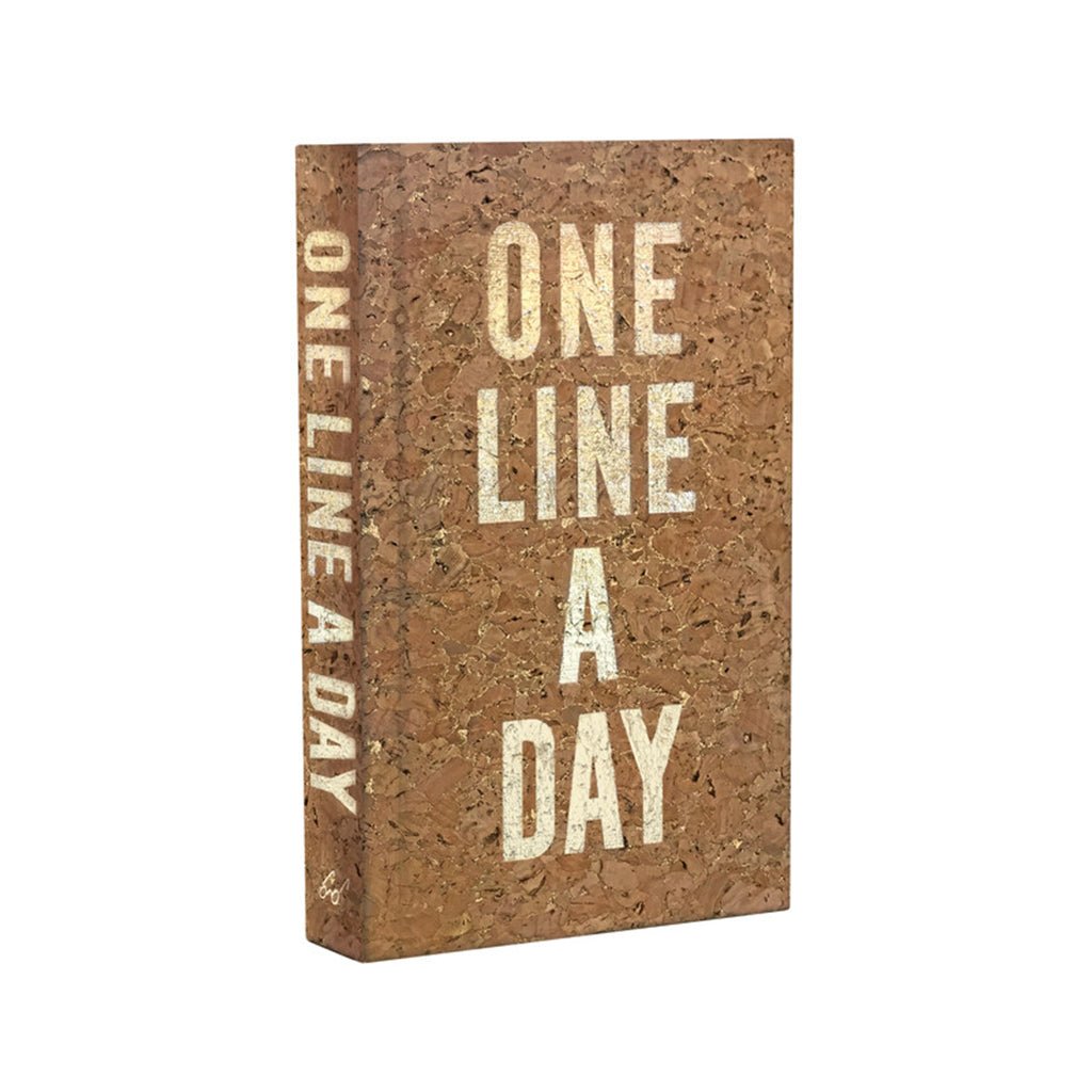 Cork One Line a Day A Five-Year Memory Book - The Gifted Man