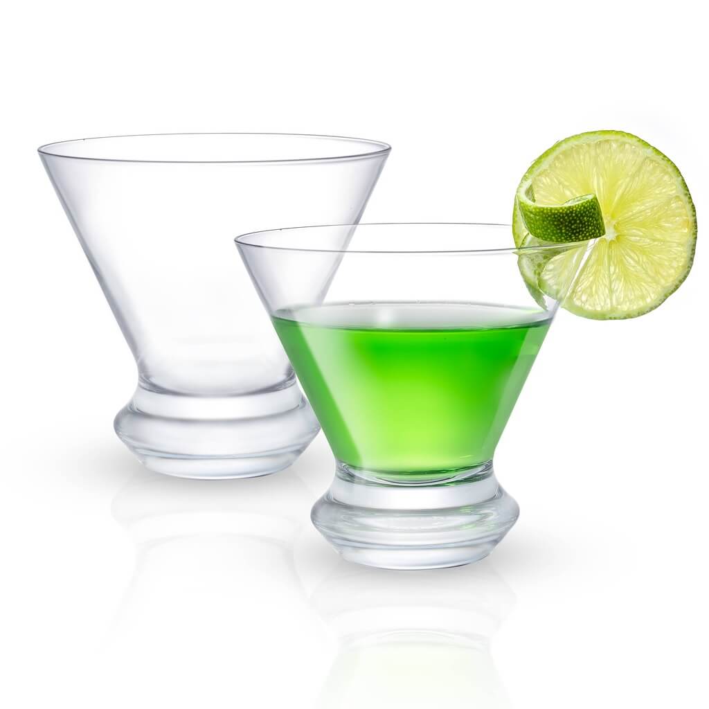 Cosmos Martini Glasses, 8.5 oz Set of 2 - The Gifted Man