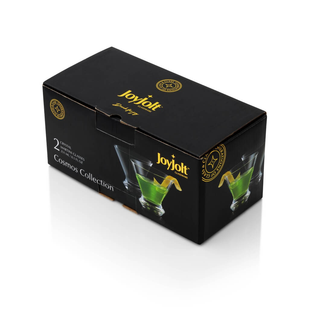 Cosmos Martini Glasses, 8.5 oz Set of 2 - The Gifted Man