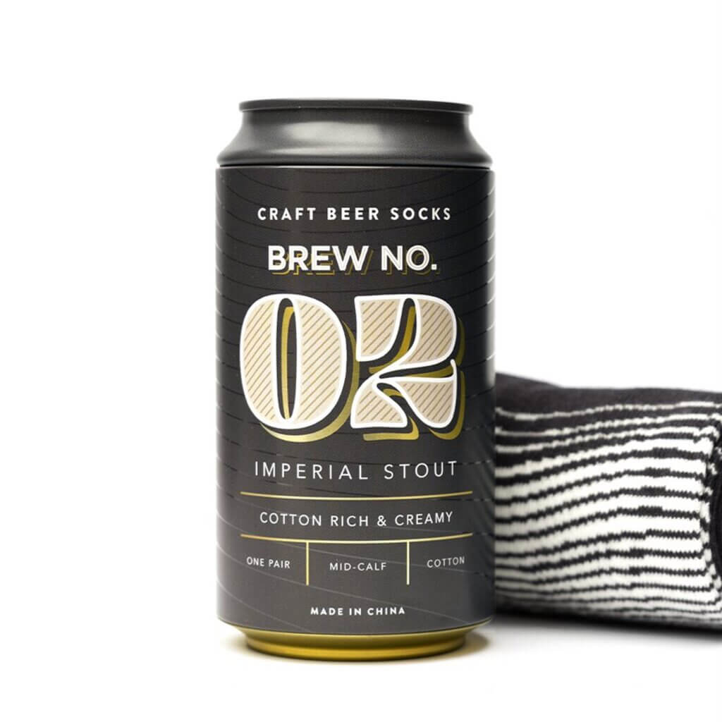 Craft Beer Socks-Imperial Stout - The Gifted Man