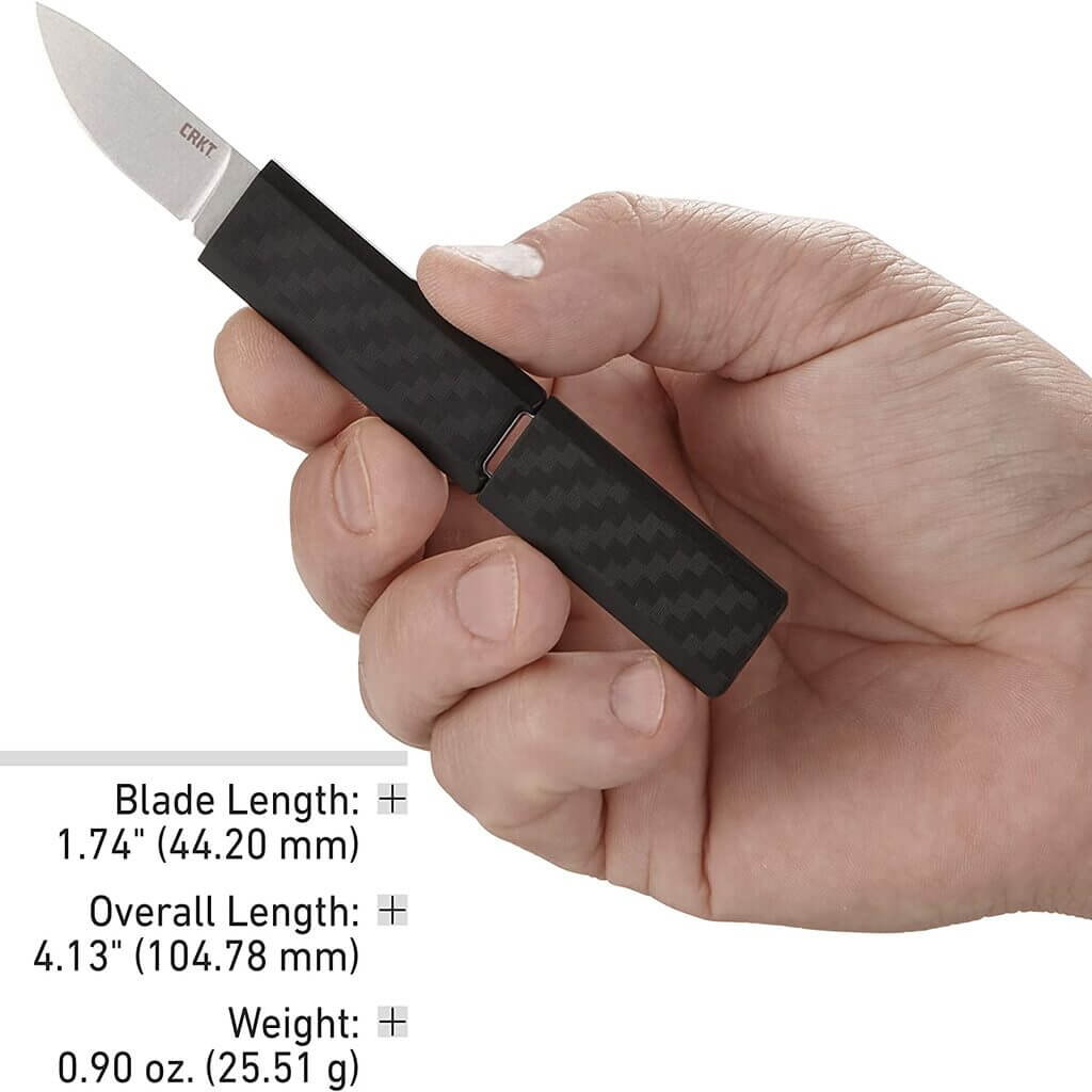 CRKT Scribe Compact Fixed Blade Knife - The Gifted Man