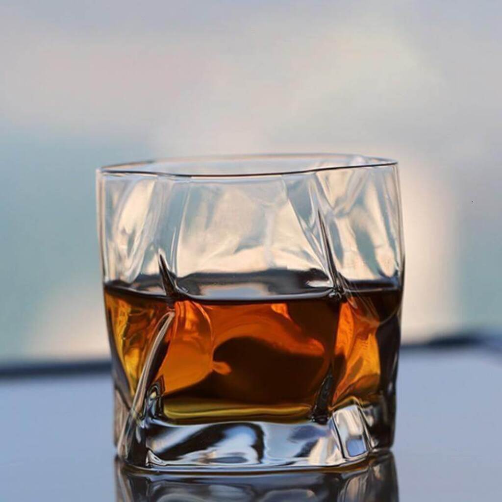 Crumple Whiskey Tumbler - Set of 2 - The Gifted Man