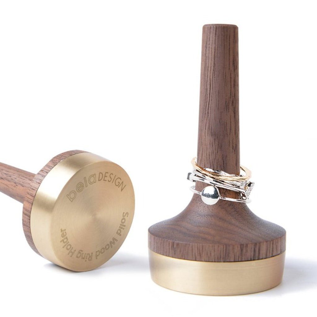 Decent Living Wooden Ring Holder - The Gifted Man