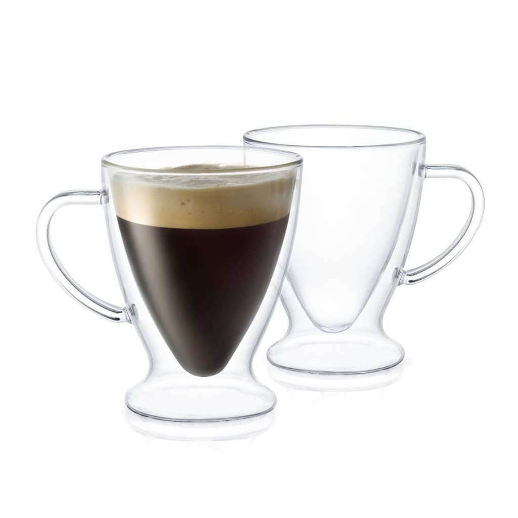Declan Insulated Espresso Glasses, 5 Oz Set of 2 - The Gifted Man